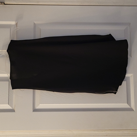 Women's Black Sheer Blouse - Picture 4 of 4